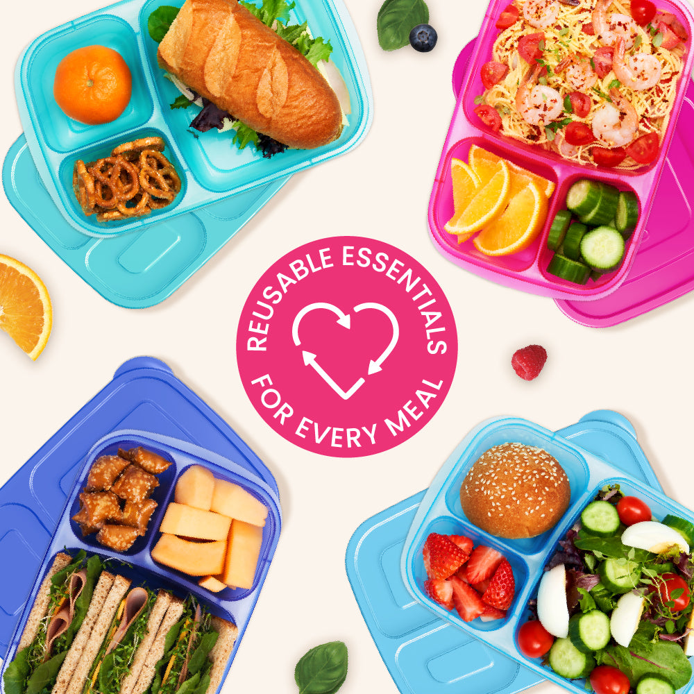 Bentgo Easyboxes 3-Compartment Food Containers 8-Piece Set - Image 34