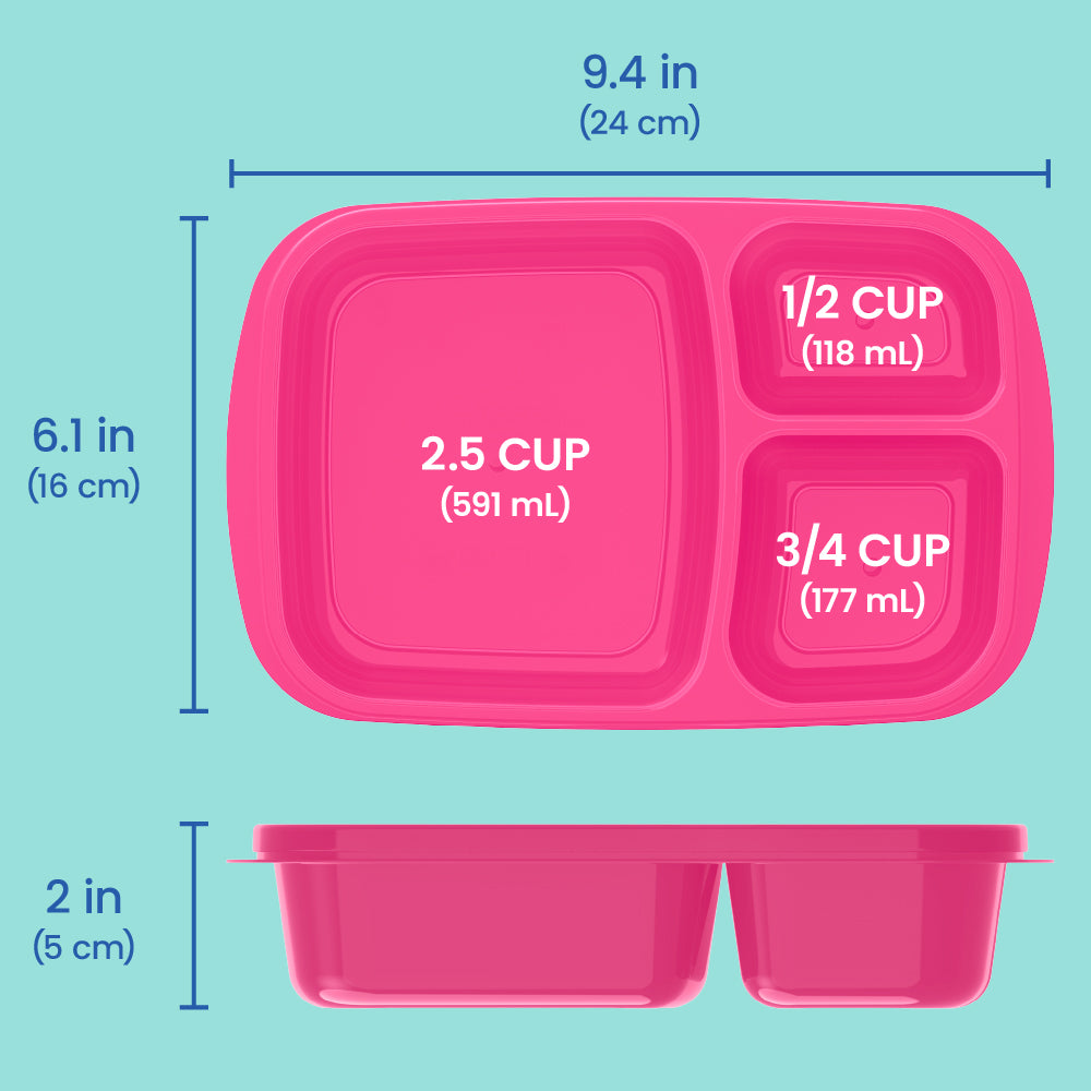 Bentgo Easyboxes 3-Compartment Food Containers 8-Piece Set - Image 35