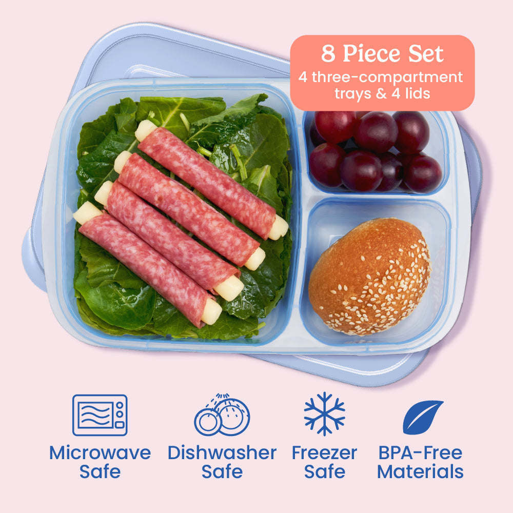 Bentgo Easyboxes 3-Compartment Food Containers 8-Piece Set - Image 39