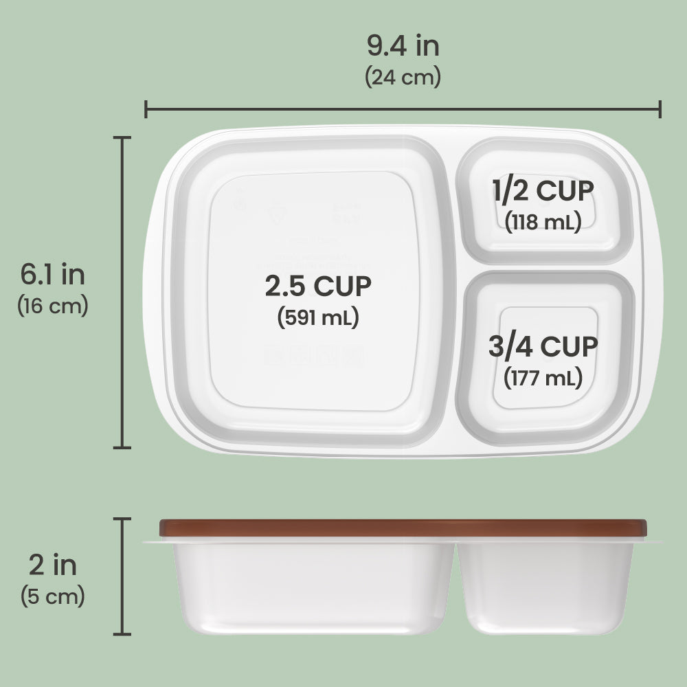 Bentgo Easyboxes 3-Compartment Food Containers 8-Piece Set - Image 26