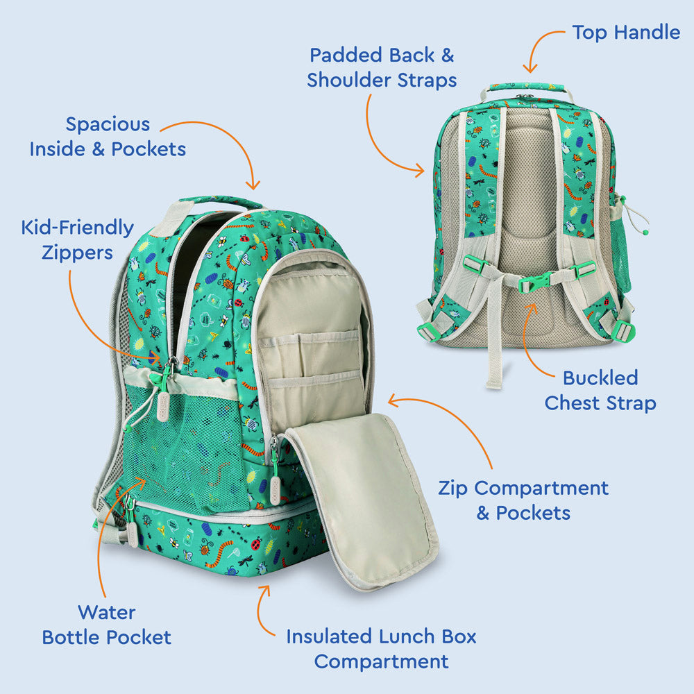 Bentgo Kids Prints 2-in-1 Backpack & Lunch Bag - Image 69