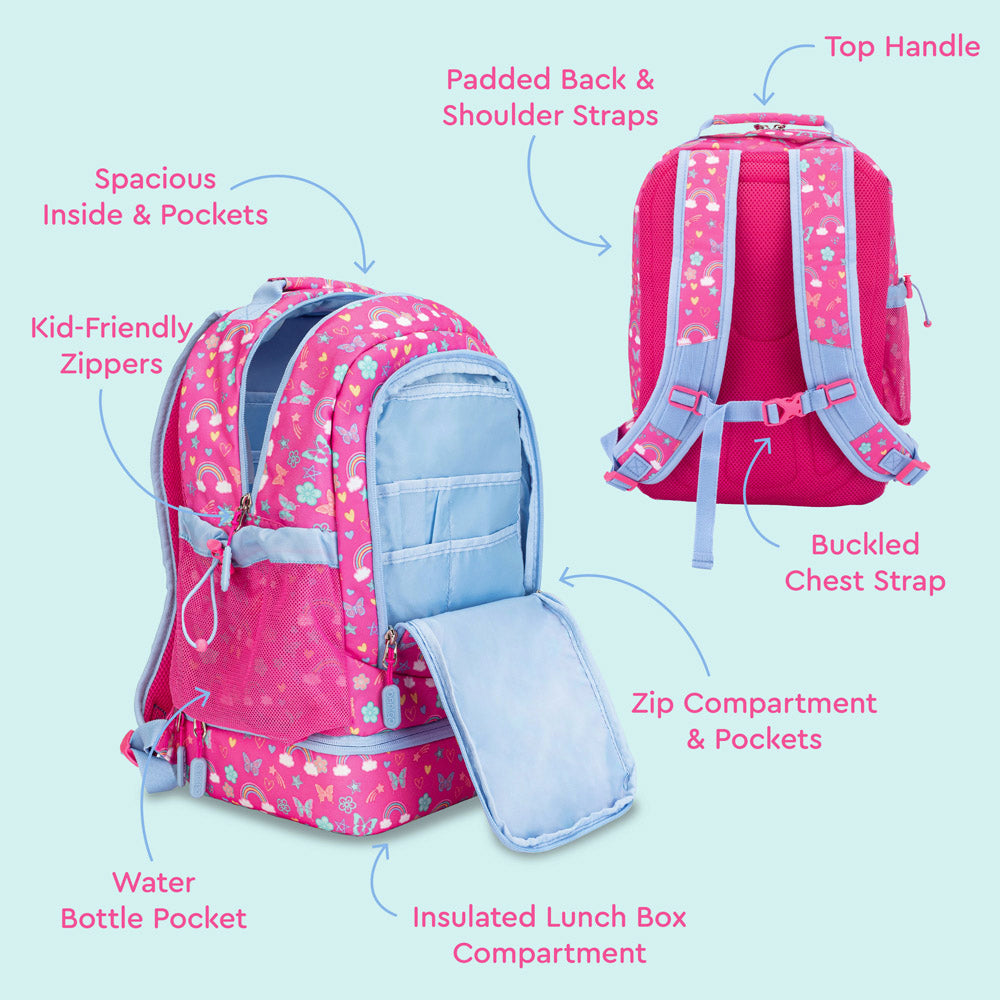 Bentgo Kids Prints 2-in-1 Backpack & Lunch Bag - Image 15