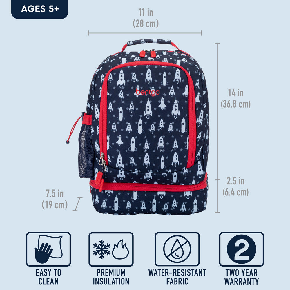 Bentgo Kids Prints 2-in-1 Backpack & Lunch Bag - Image 53