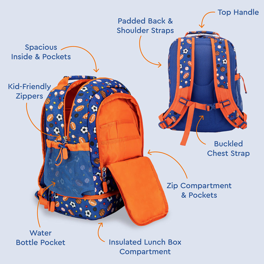 Bentgo Kids Prints 2-in-1 Backpack & Lunch Bag - Image 63
