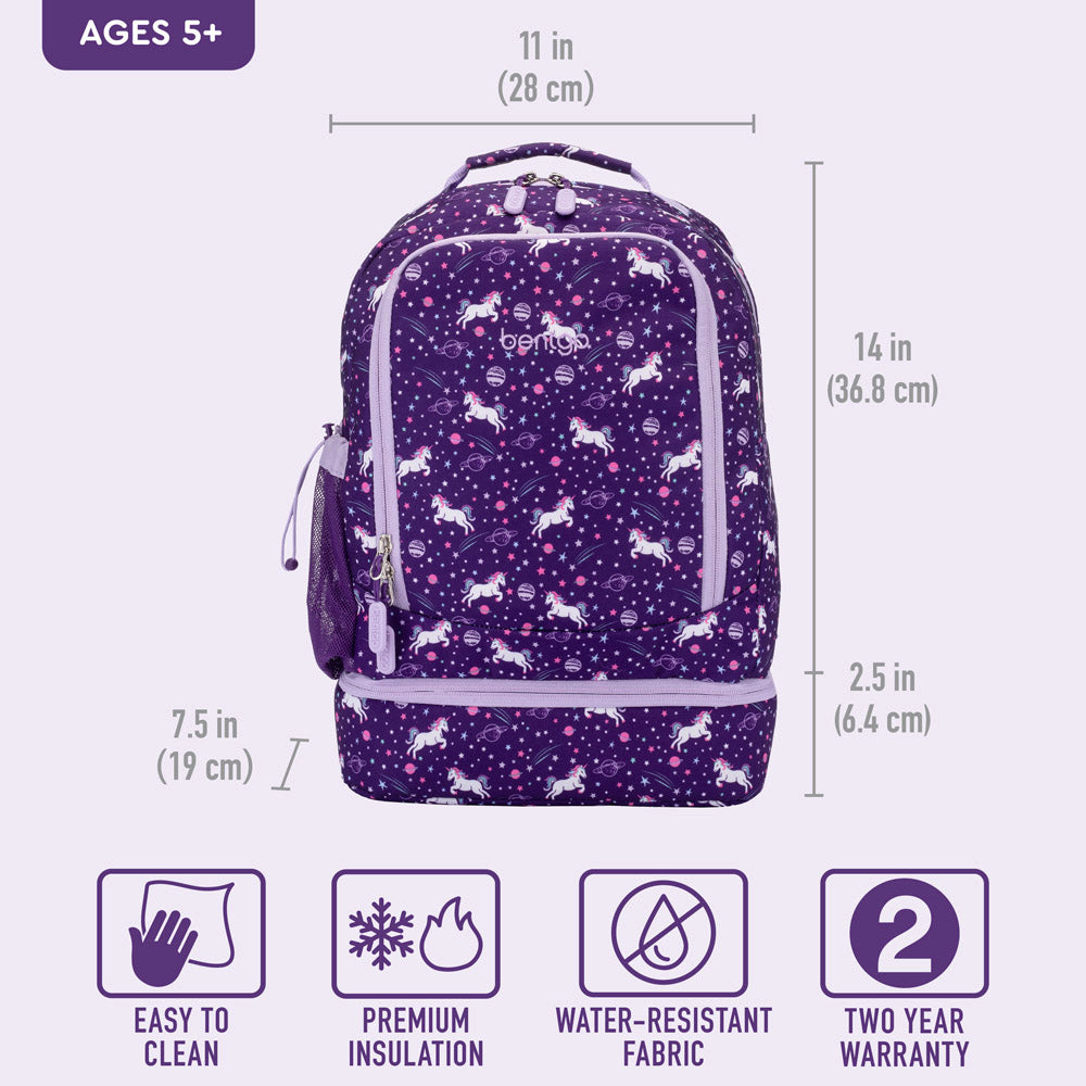 Bentgo Kids Prints 2-in-1 Backpack & Lunch Bag - Image 5