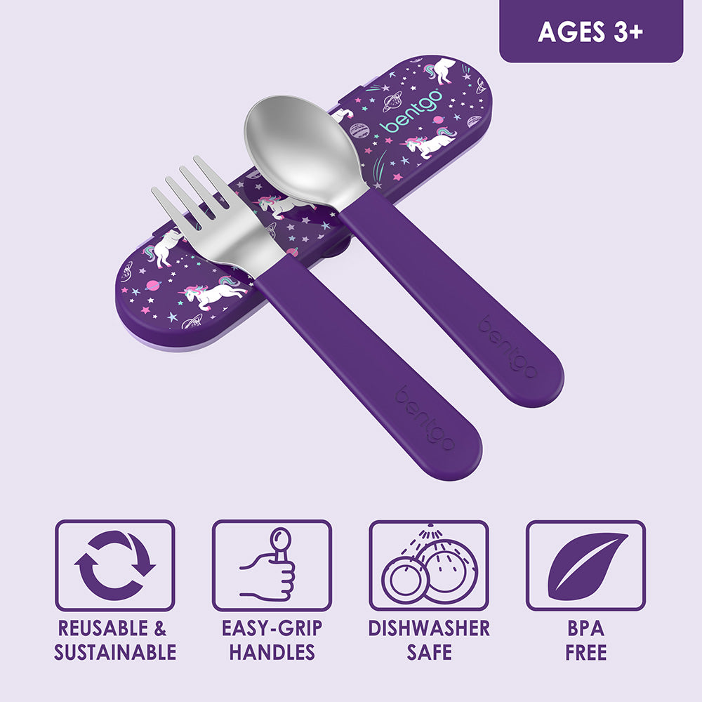 Bentgo Kids Stainless Steel Utensil Set - Image 3