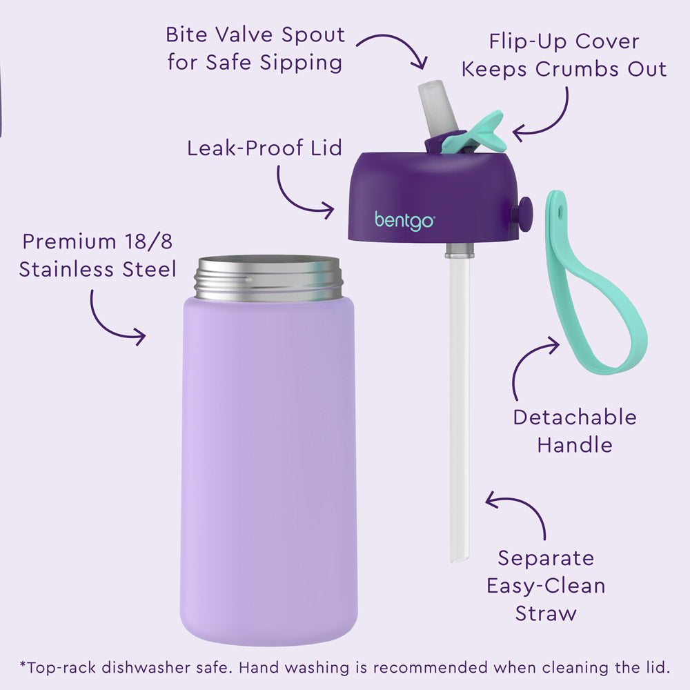 Bentgo Kids Stainless Steel Insulated Water Bottle (2-Pack) - Image 27