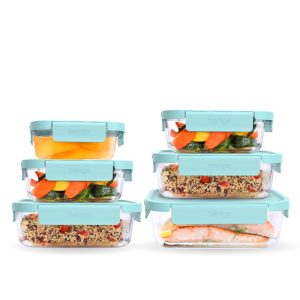 Bentgo Glass Leak-Proof Food Storage Set (12-Piece)