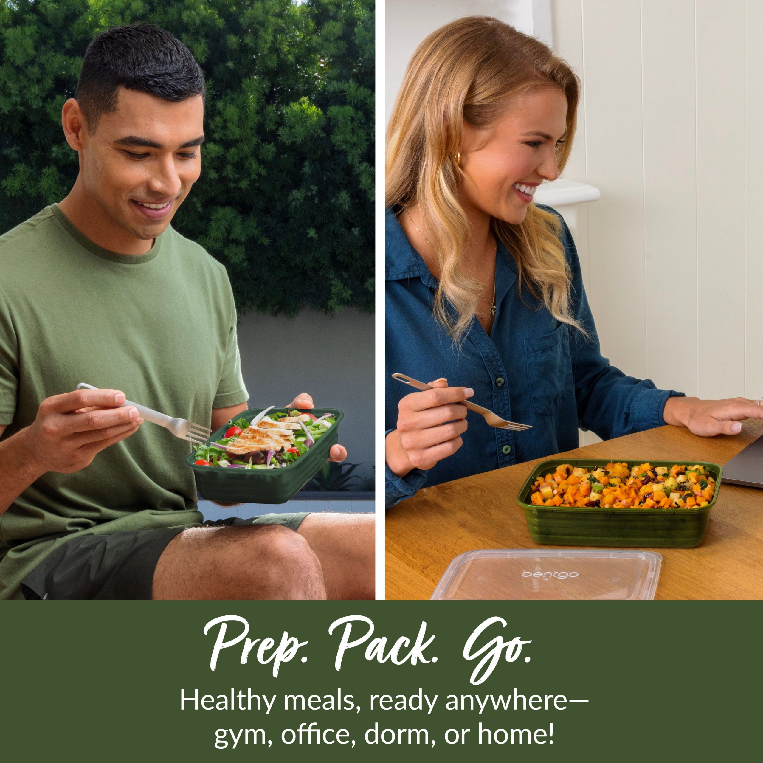 Bentgo Prep 1-Compartment Meal Prep Containers (20-Piece) - Image 34