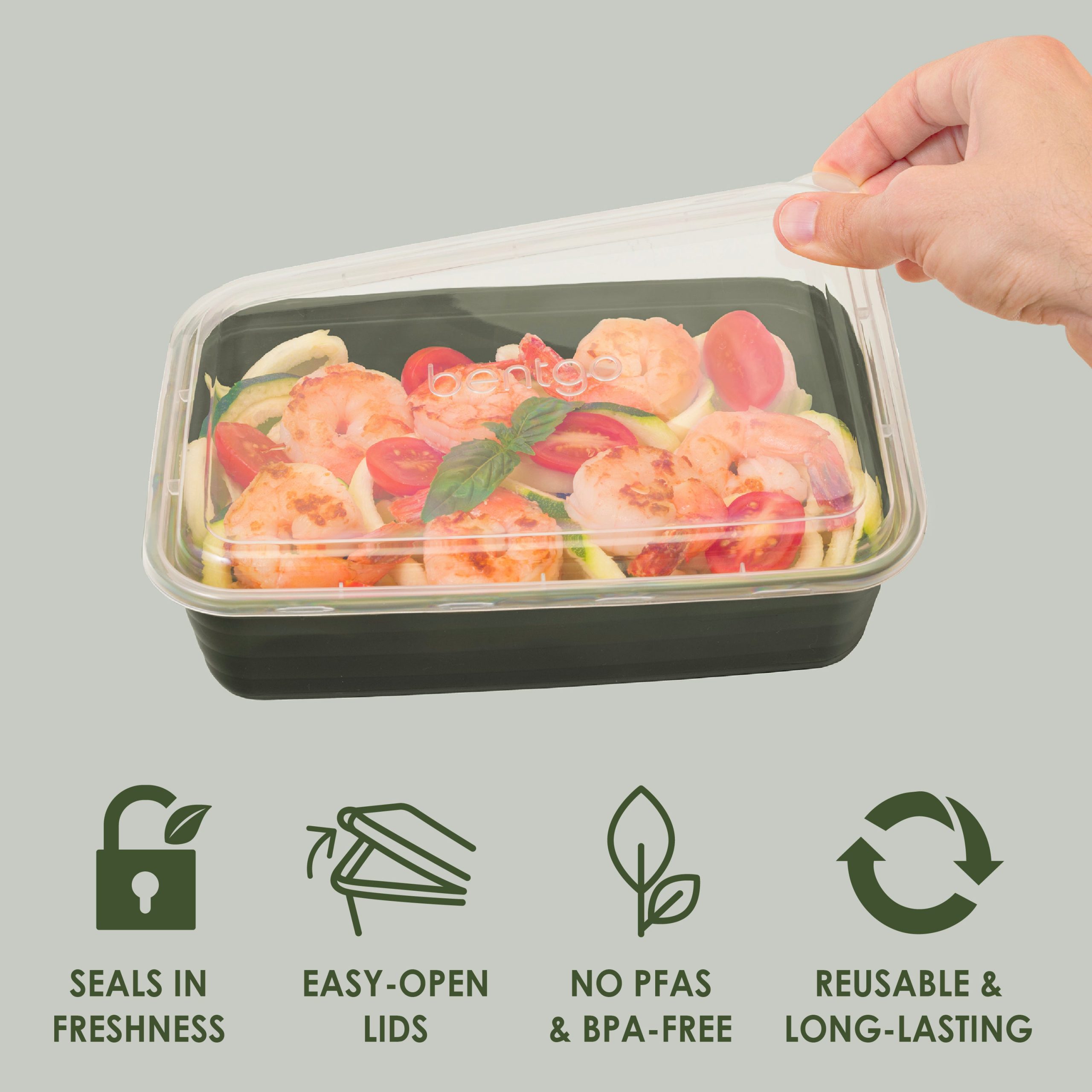 Bentgo Prep 1-Compartment Meal Prep Containers (20-Piece) - Image 35