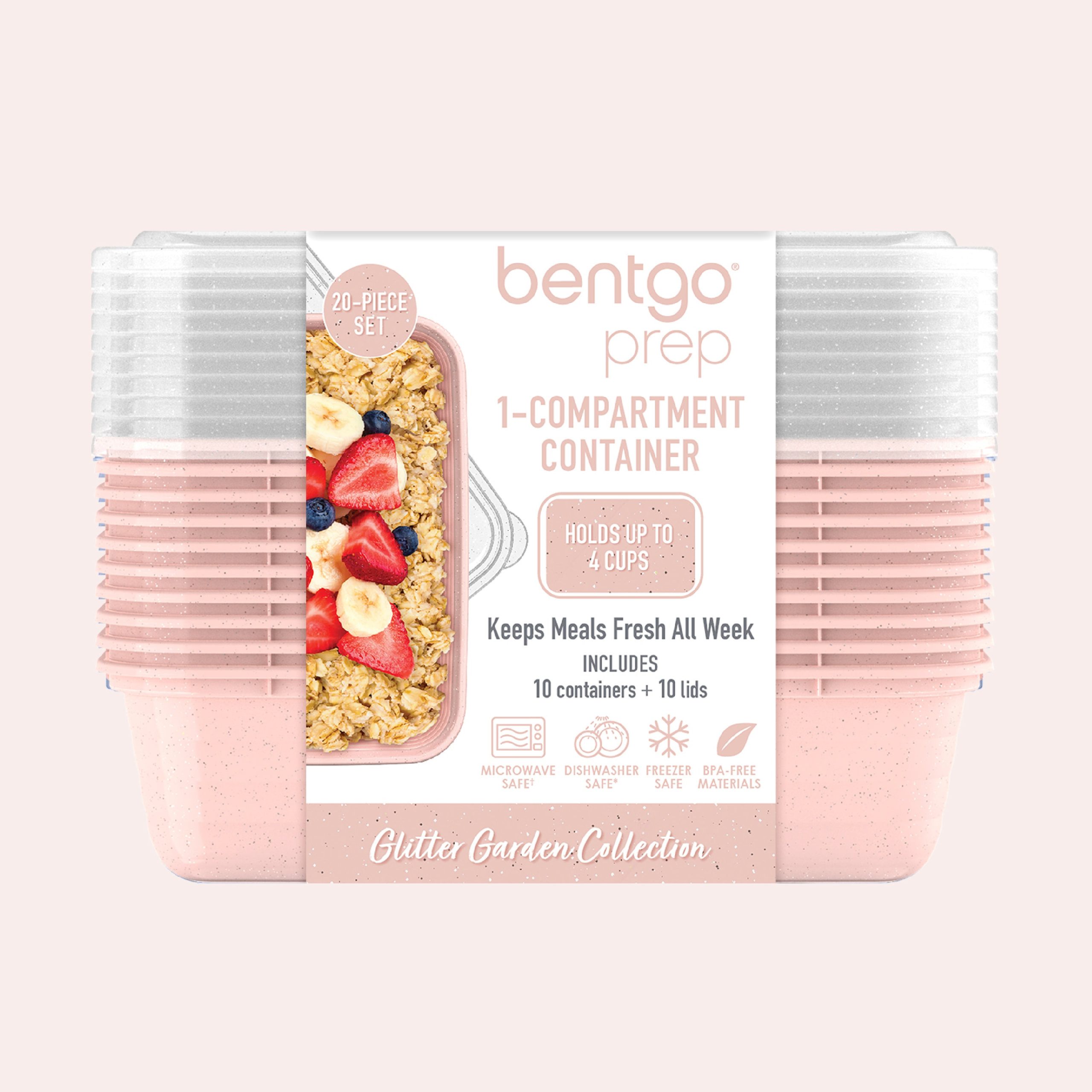 Bentgo Prep 1-Compartment Meal Prep Containers (20-Piece) - Image 71