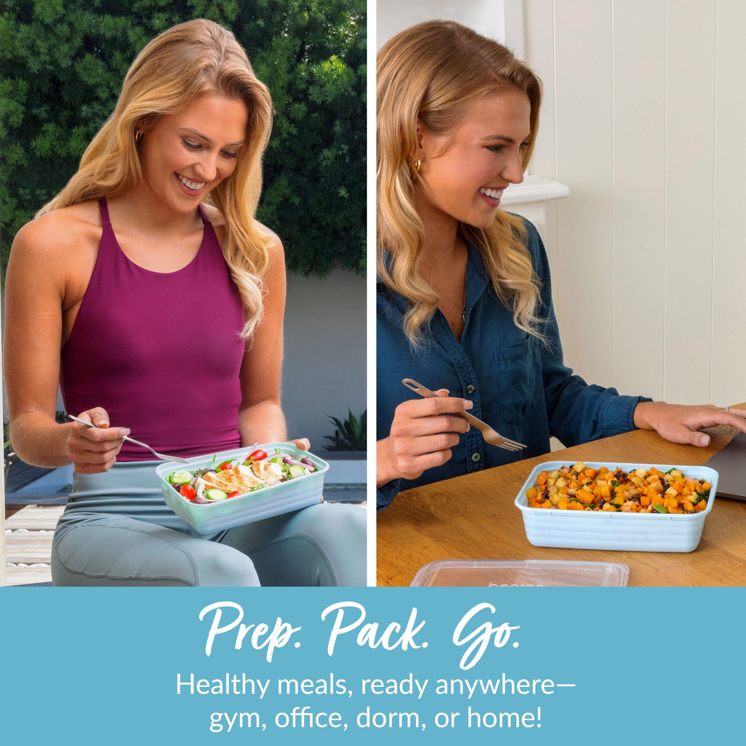Bentgo Prep 1-Compartment Meal Prep Containers (20-Piece) - Image 19