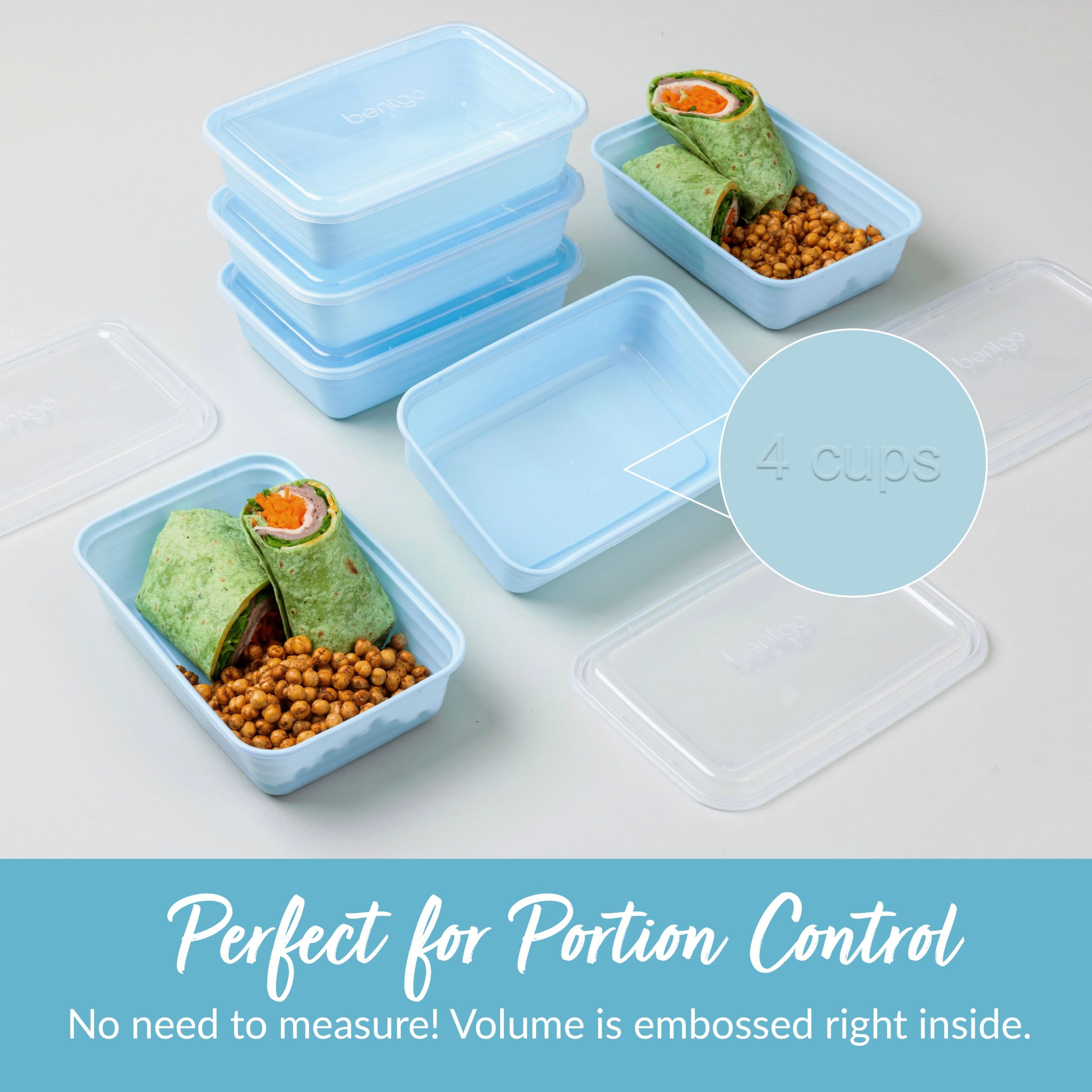 Bentgo Prep 1-Compartment Meal Prep Containers (20-Piece) - Image 22