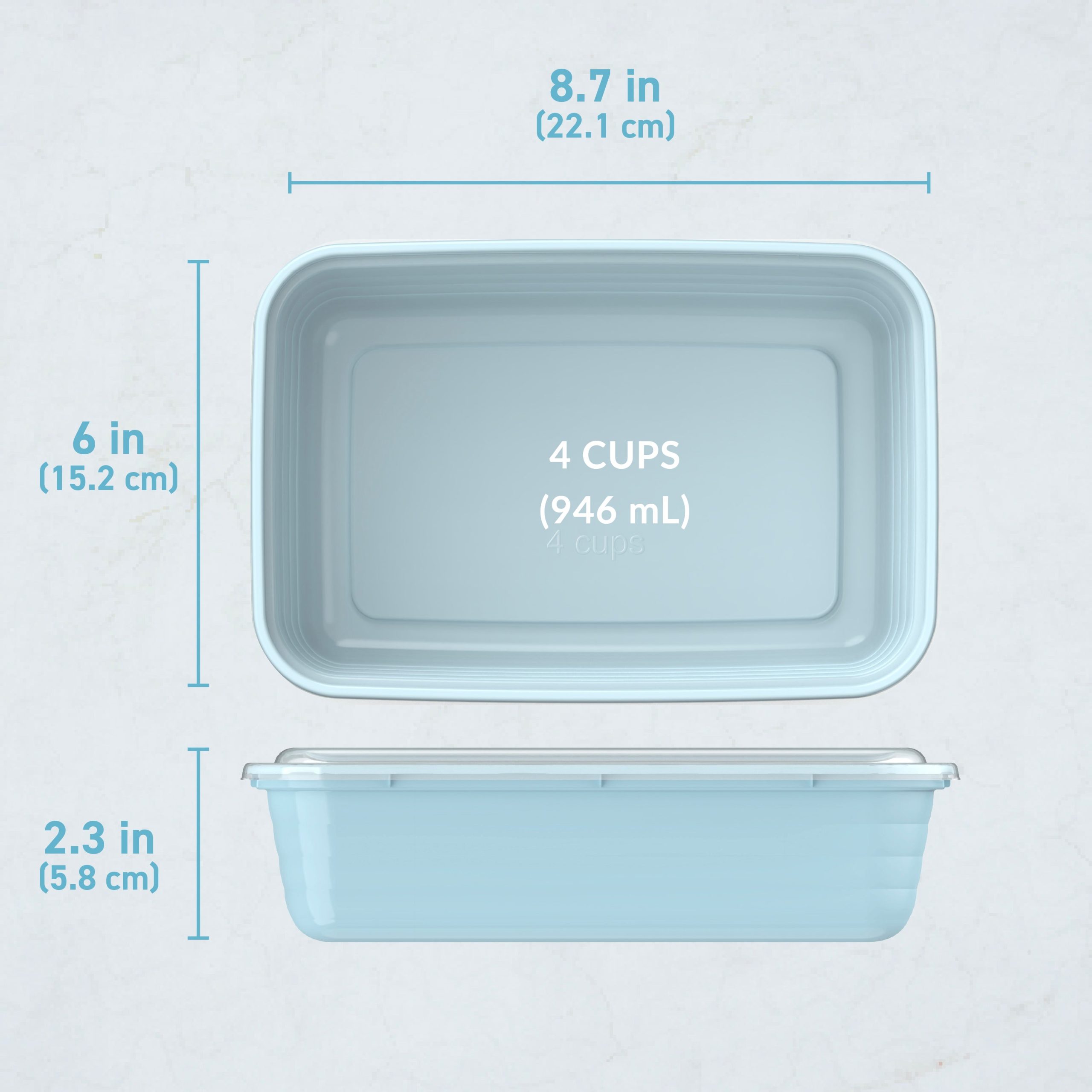 Bentgo Prep 1-Compartment Meal Prep Containers (20-Piece) - Image 23