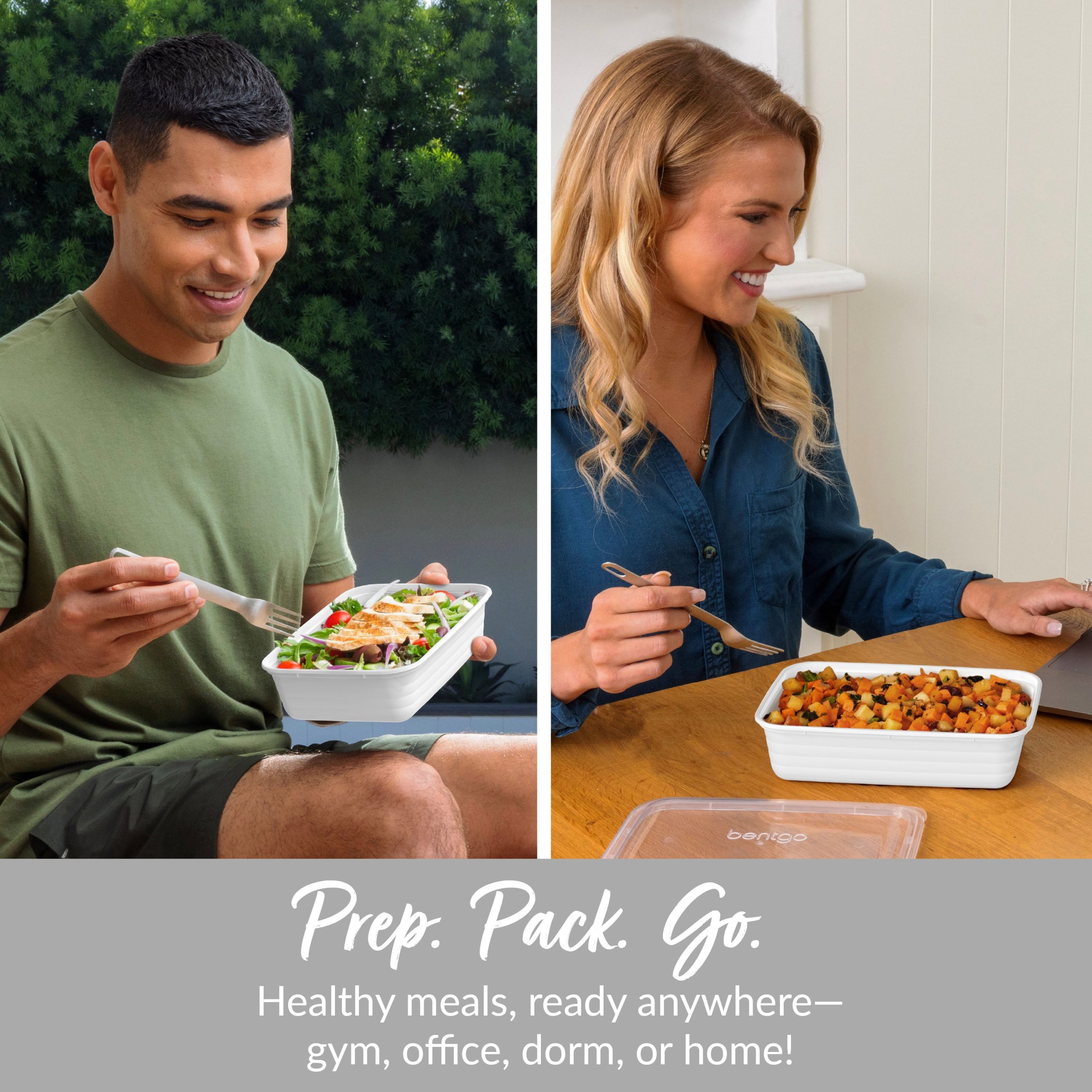 Bentgo Prep 1-Compartment Meal Prep Containers (20-Piece) - Image 50