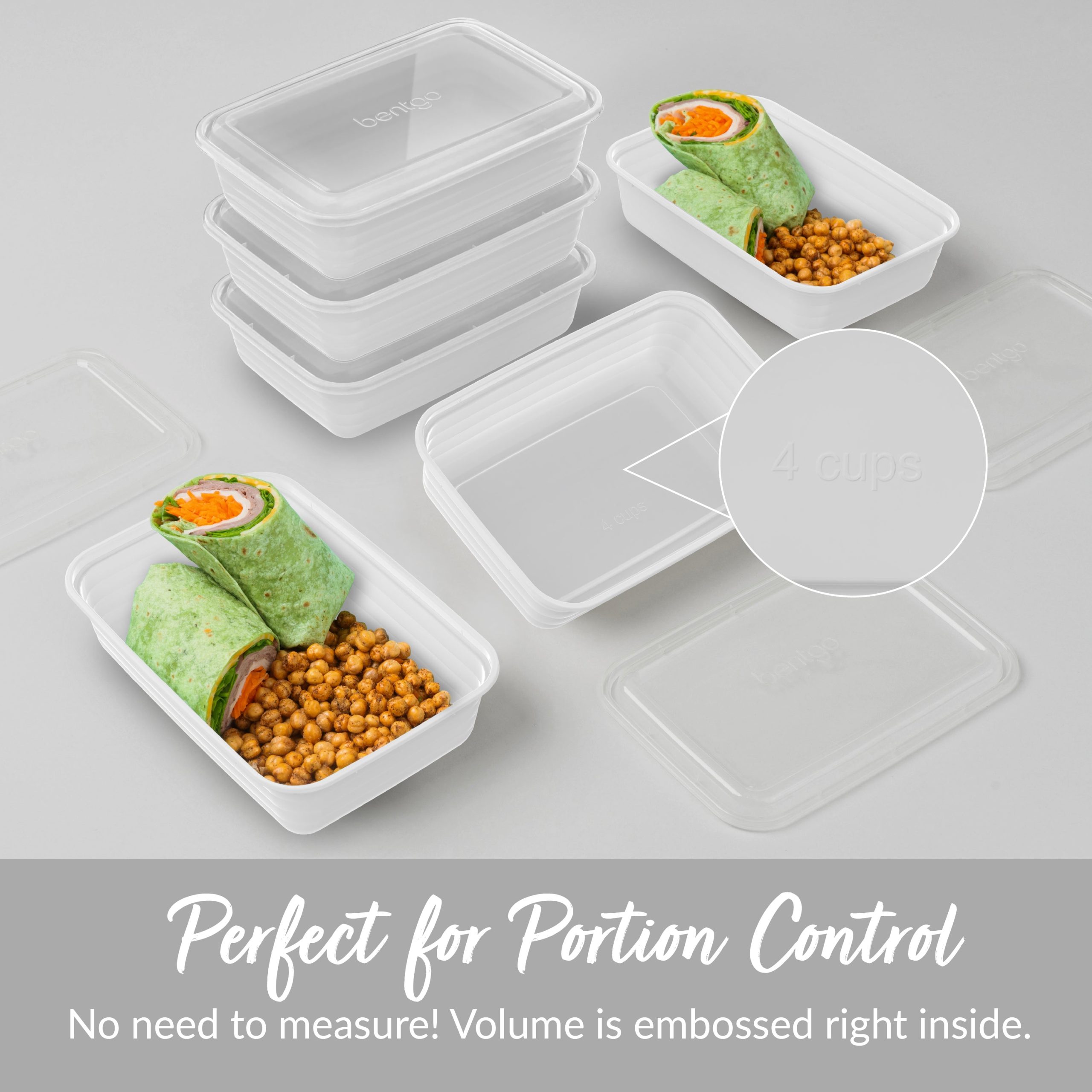 Bentgo Prep 1-Compartment Meal Prep Containers (20-Piece) - Image 53