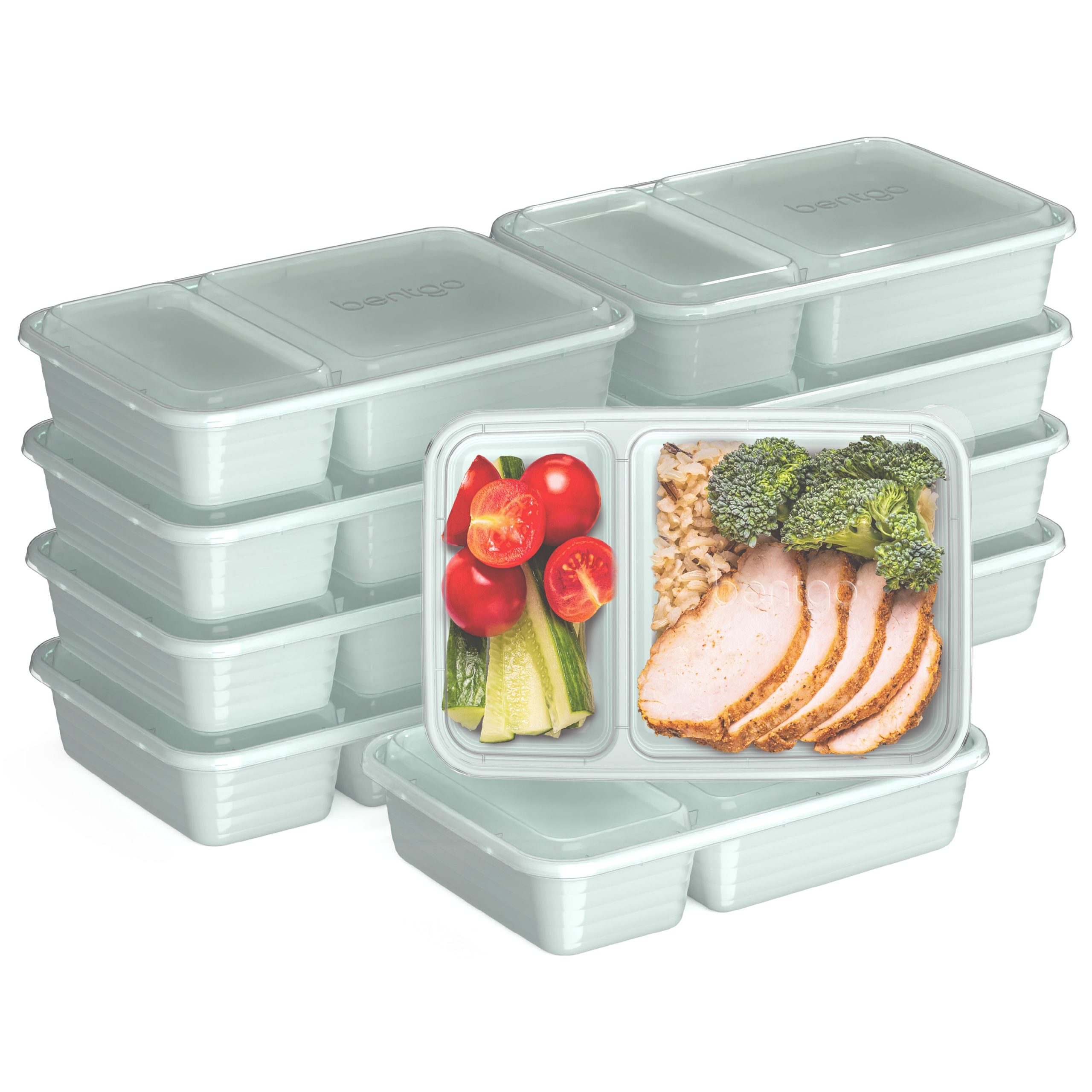 Bentgo Prep 2-Compartment Meal Prep Containers (20-Piece) - Image 33