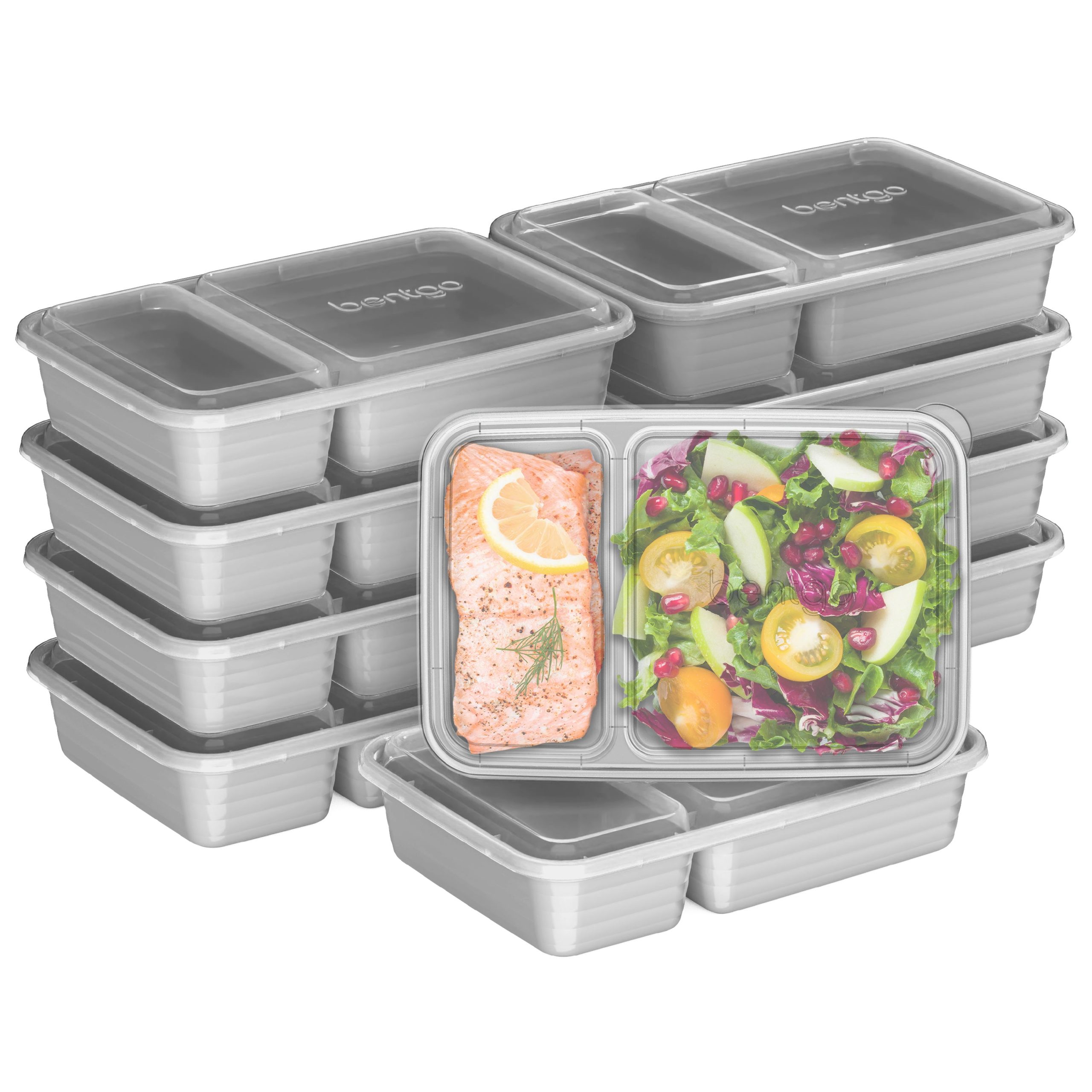 Bentgo Prep 2-Compartment Meal Prep Containers (20-Piece) - Image 65