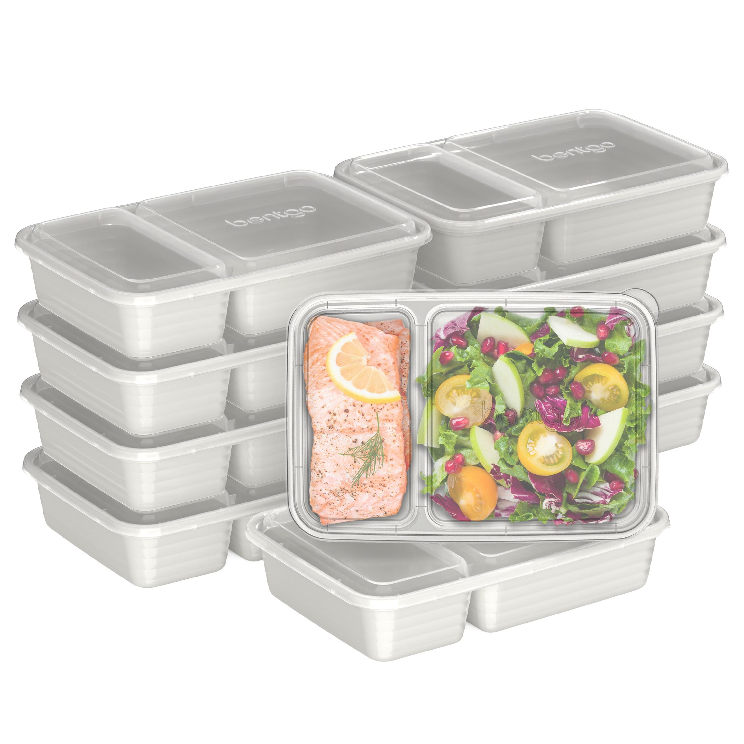 Bentgo Prep 2-Compartment Meal Prep Containers (20-Piece) - Image 57