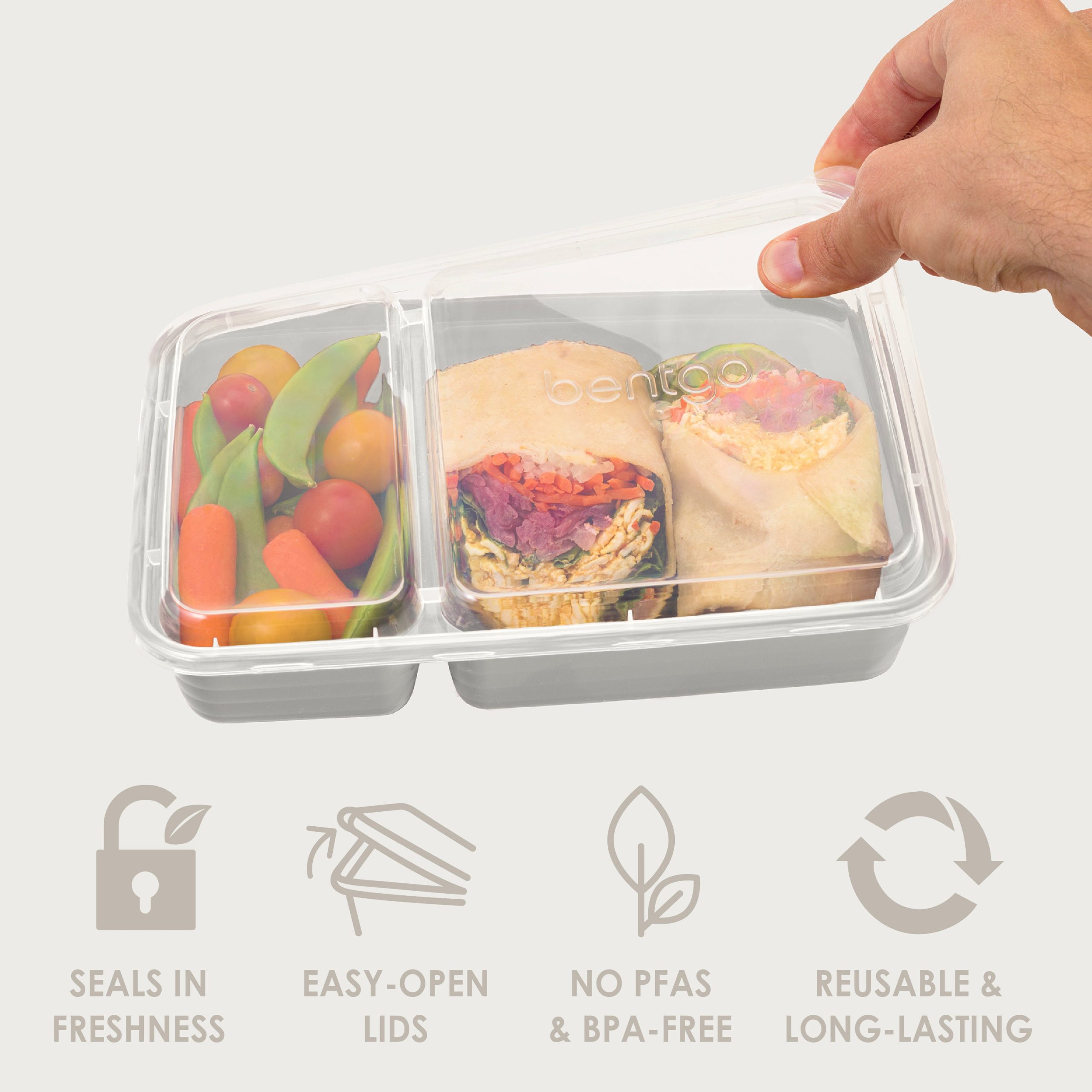 Bentgo Prep 2-Compartment Meal Prep Containers (20-Piece) - Image 60