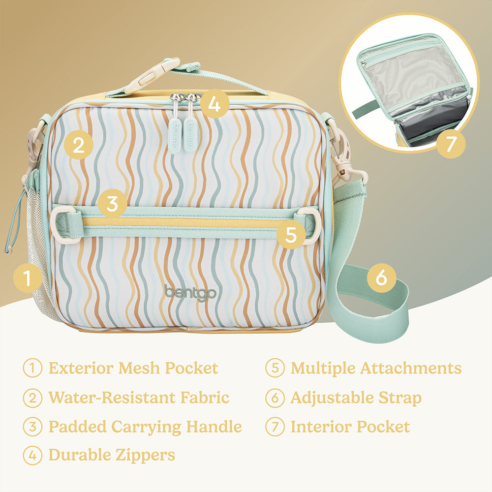 Bentgo Kids Whimsy & Wonder Prints Lunch Bag - Image 28