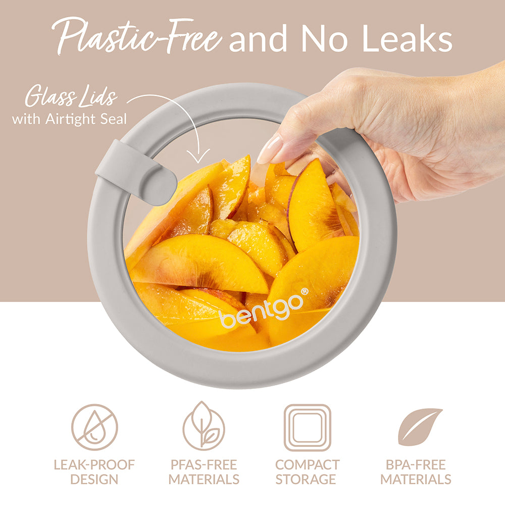 Bentgo Signature Glass Food Storage Set (4-Piece) - Image 3