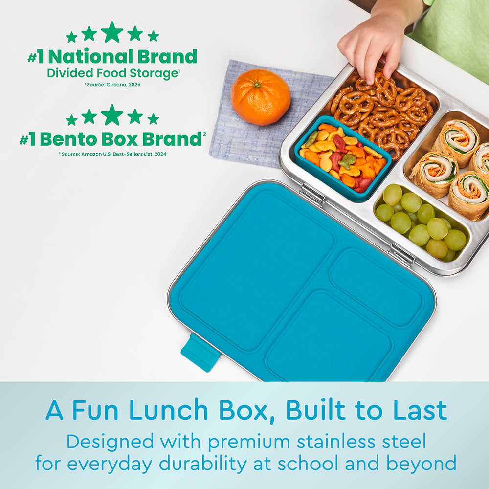 Bentgo Kids Stainless Steel Prints Lunch Box - Image 11