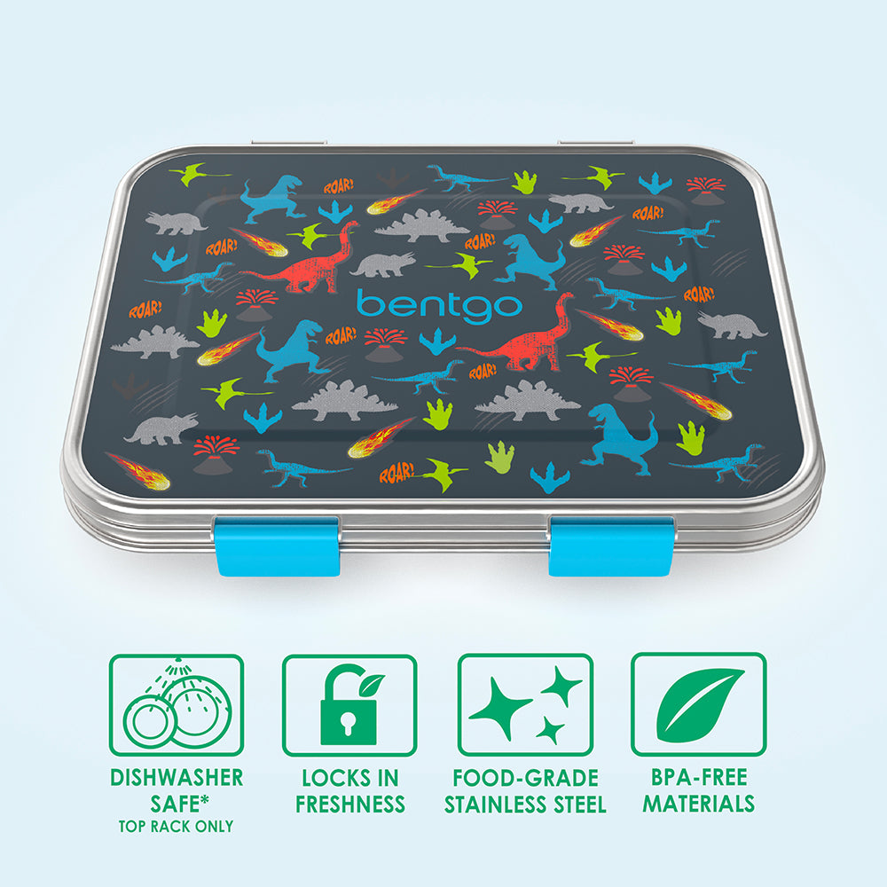 Bentgo Kids Stainless Steel Prints Lunch Box - Image 12