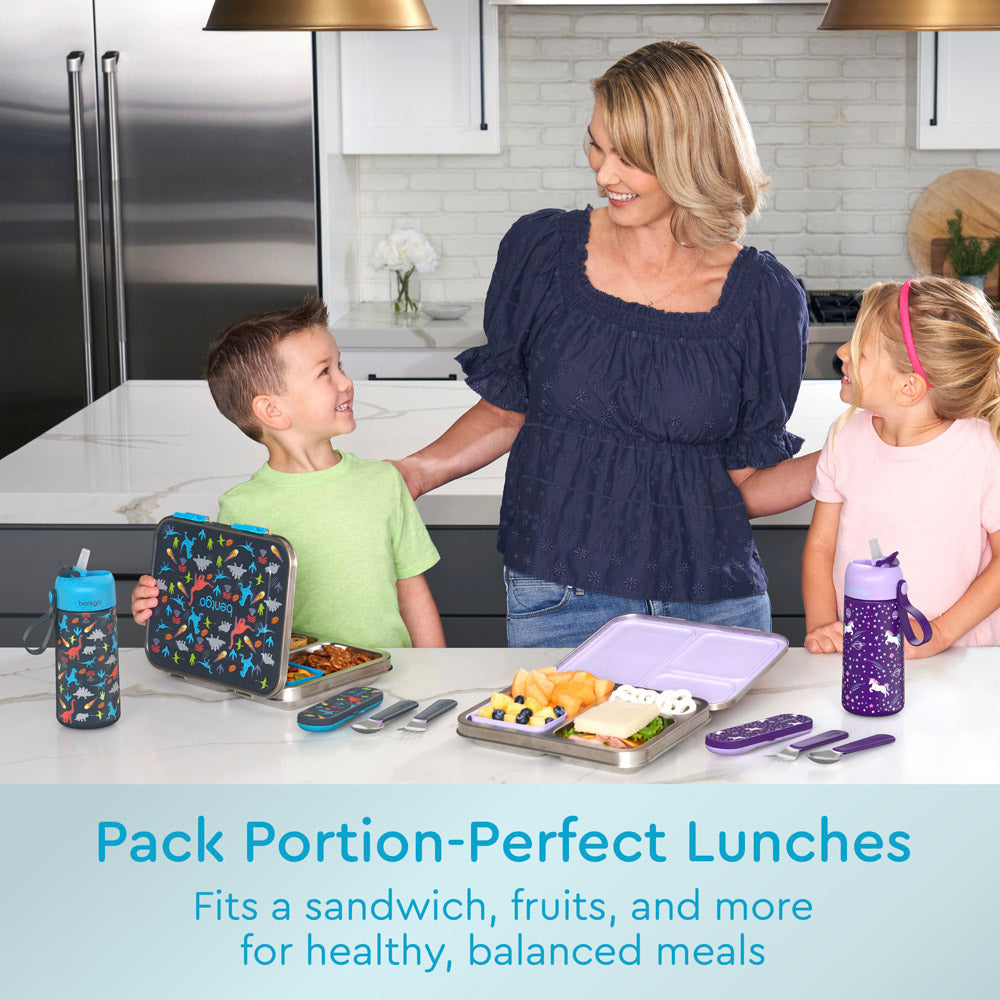 Bentgo Kids Stainless Steel Prints Lunch Box - Image 14