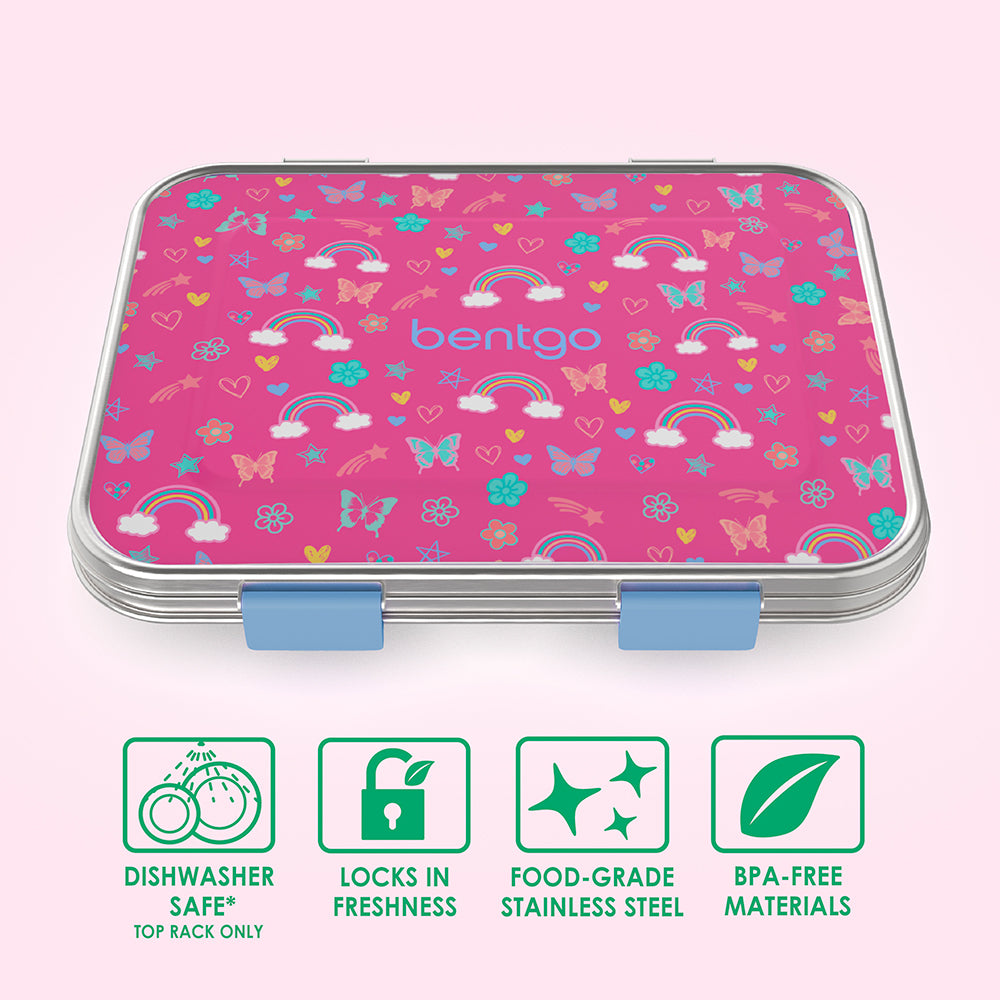 Bentgo Kids Stainless Steel Prints Lunch Box - Image 21