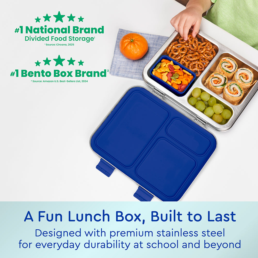 Bentgo Kids Stainless Steel Prints Lunch Box - Image 29