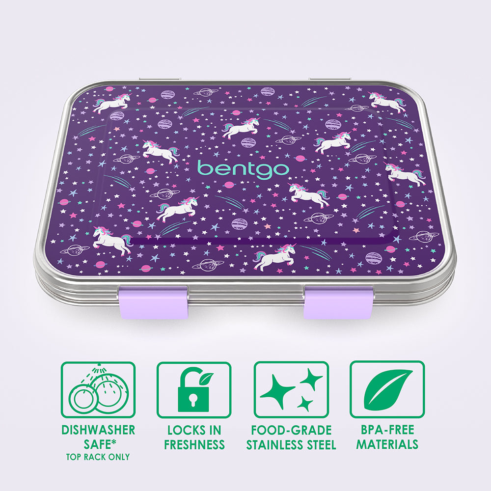 Bentgo Kids Stainless Steel Prints Lunch Box - Image 3