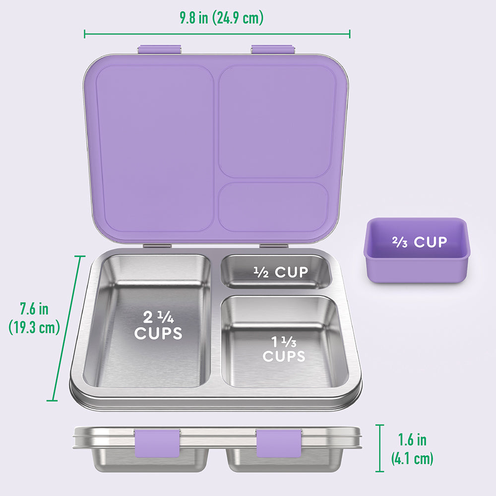 Bentgo Kids Stainless Steel Prints Lunch Box - Image 8