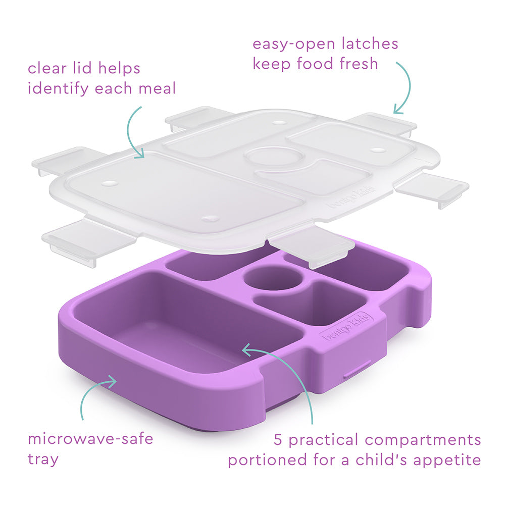Bentgo Kids Prints Tray with Transparent Cover - Image 53