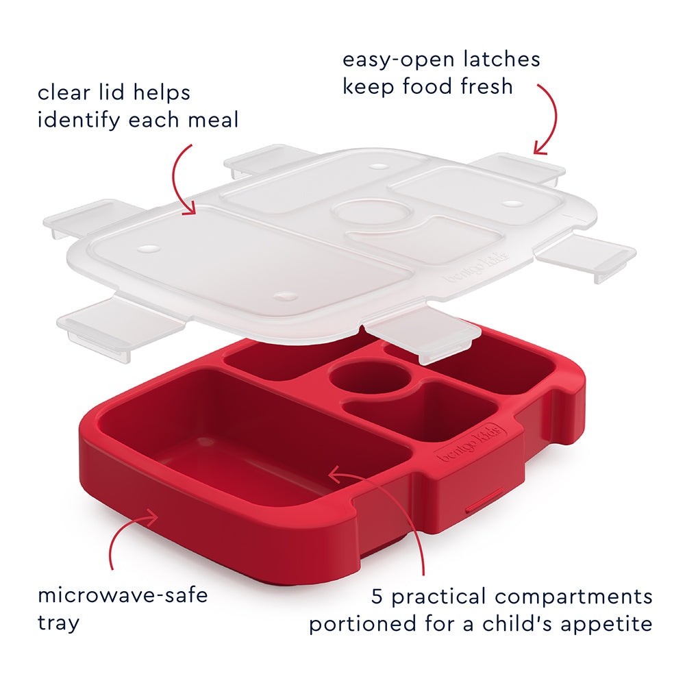 Bentgo Kids Prints Tray with Transparent Cover - Image 59