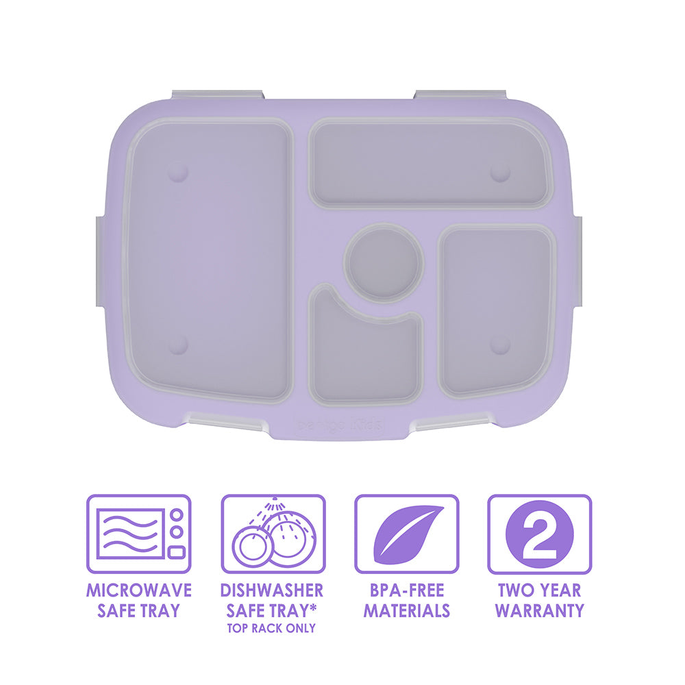 Bentgo Kids Prints Tray with Transparent Cover - Image 135