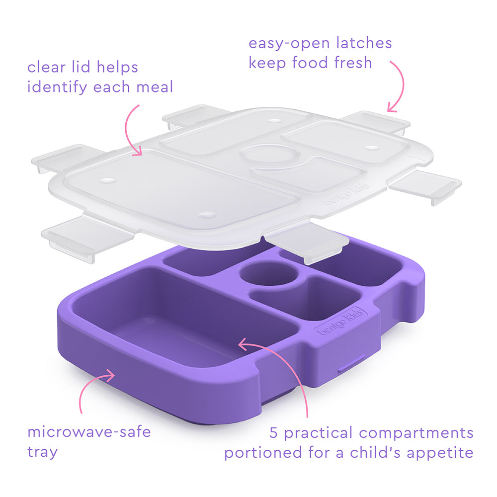 Bentgo Kids Prints Tray with Transparent Cover - Image 137