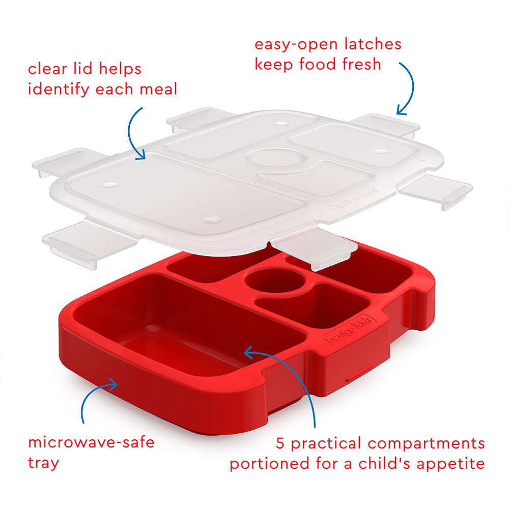 Bentgo Kids Prints Tray with Transparent Cover - Image 107