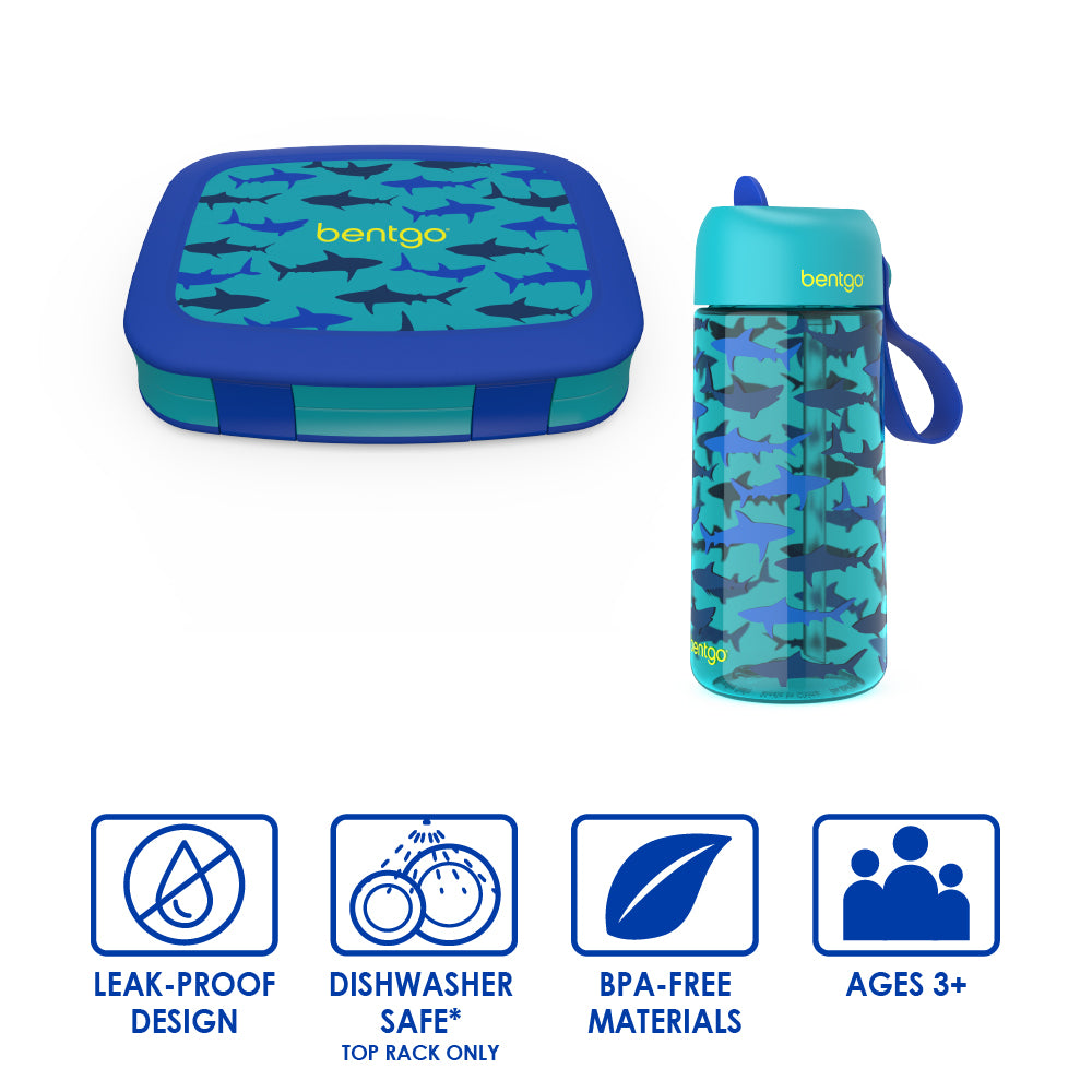 Bentgo Kids Prints Lunch Box & Water Bottle - Image 27