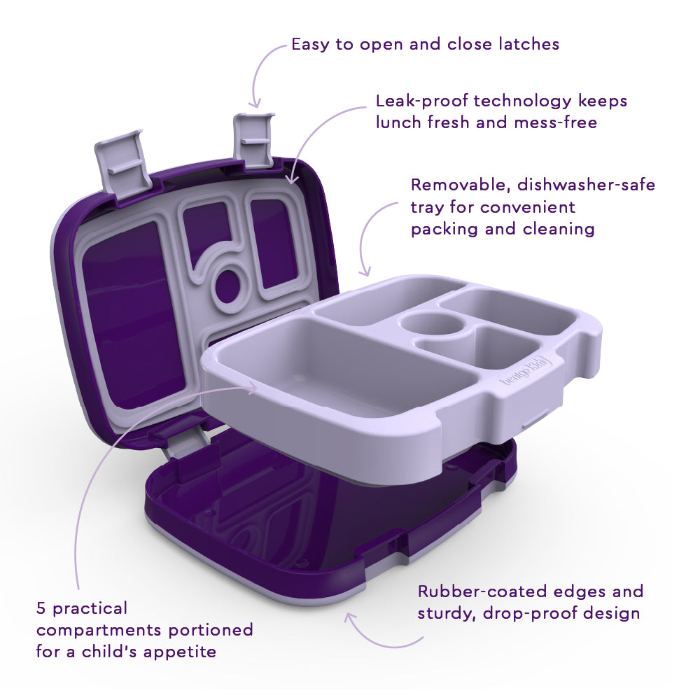 Bentgo Kids Prints Lunch Box & Water Bottle - Image 5